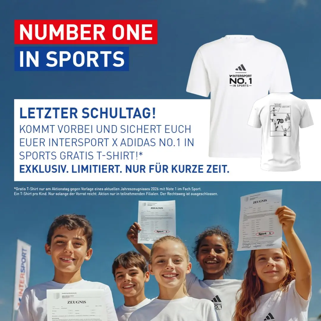 Belohnung für sportlichen Einsatz – das T-Shirt für kleine Sportheld*innen